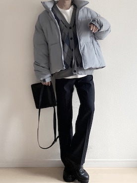 「アイテム（音楽/本・雑誌）」を使った、れぇとさん（メンズ・165cm）の冬コーディネート
