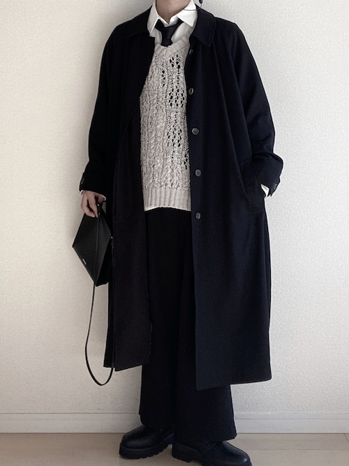 れぇと｜remerのステンカラーコートを使ったコーディネート - WEAR