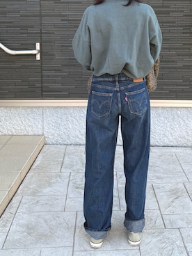 「FILA（フィラ）のアイテム（帽子）」を使った、わにこ。さん（レディース・156cm）の冬コーディネート