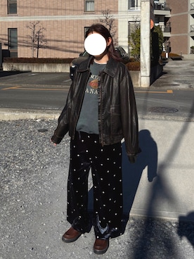 わにこ。さん（レディース・156cm）の冬コーディネート