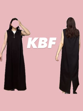 「KBF（ケイビーエフ）のアイテム」を使った、わにこ。さん（レディース・156cm）の夏コーディネート