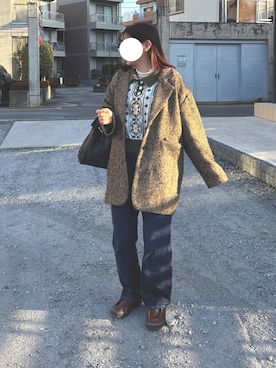 わにこ。さん(レディース・156cm)の冬コーディネート