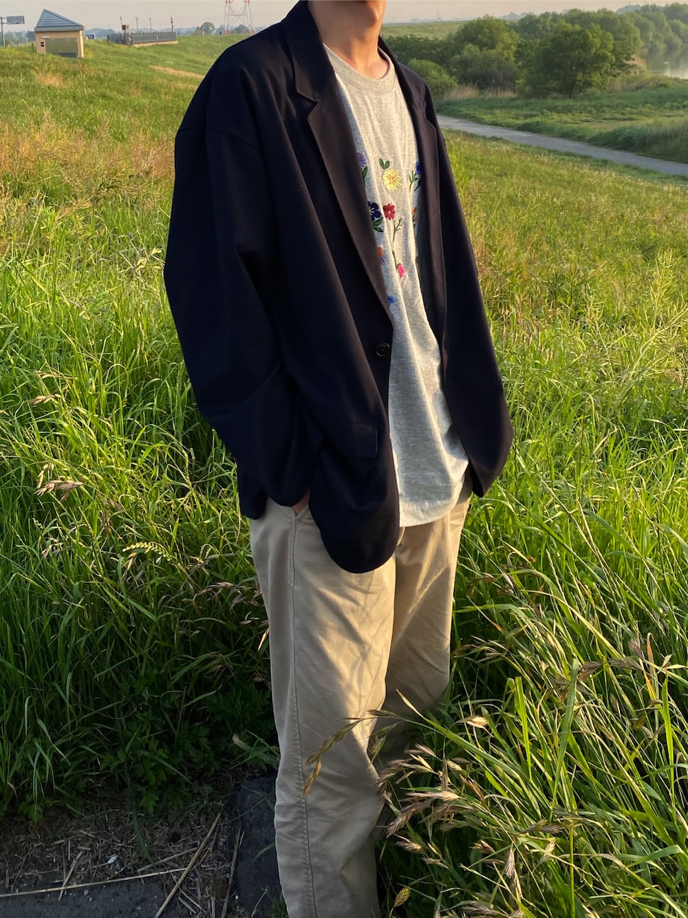 NAUTICA 紺ブレ　Relaxed TR ダブルジャケット　リサイズ FREAK'S STORE（フリークスストア）の「NAUTICA/ノーティカ