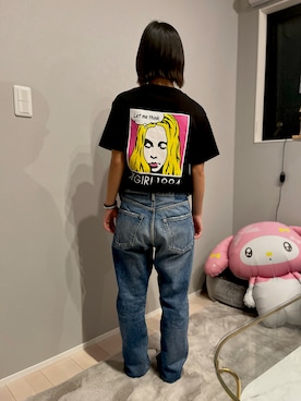 「X-girl（エックスガール）のアイテム」を使った、ねねさん（レディース・148cm）の秋コーディネート
