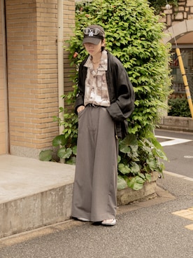 「muleboy（ミュールボーイ）のアイテム（シューズ）」を使った、ぐりさん（メンズ・170cm）の春コーディネート
