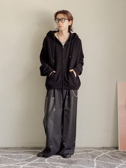 Casper John ダブルニーフレアスラックス Double knee flare slacks / ダブルニーフレアスラックス