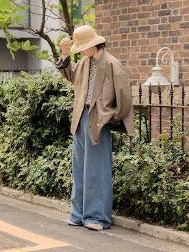 「muleboy（ミュールボーイ）のアイテム（シューズ）」を使った、ぐりさん（メンズ・170cm）の春コーディネート