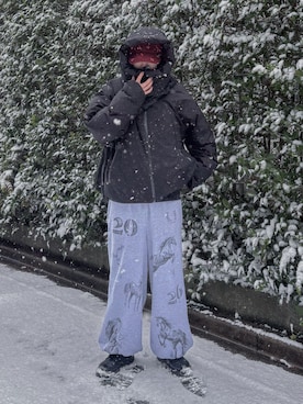 「CASPER JOHN（キャスパージョン）のアイテム」を使った、ぐりさん（メンズ・170cm）の冬コーディネート