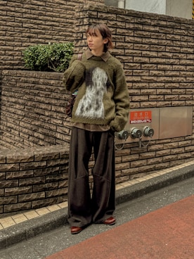 「CASPER JOHN（キャスパージョン）のアイテム」を使った、ぐりさん（メンズ・170cm）の秋コーディネート