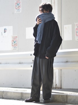 「DOOPZ（ドープス）のアイテム（ブルゾン）」を使った、ぐりさん（メンズ・170cm）の秋コーディネート