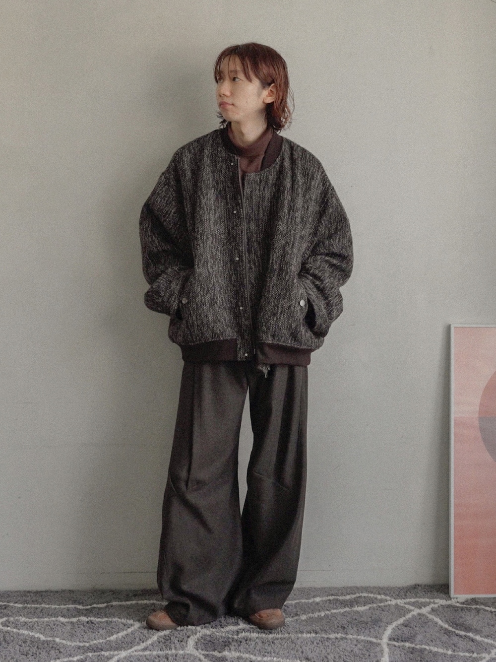 CASPER JOHN（キャスパージョン）の「Boucle MA-1 / ブークレMA-1（MA