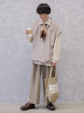 ぐりさん（メンズ・170cm）の春コーディネート