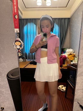 「アイテム（アンダーウェア）」を使った、低気圧乙女さん（レディース・160cm）の夏コーディネート
