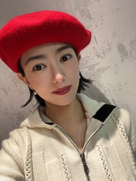 「ES（エス）のアイテム」を使った、低気圧乙女さん（レディース・160cm）の冬コーディネート