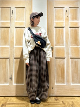 ちえさん（レディース・156cm）の秋コーディネート