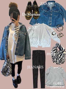 NOLU.(ノル)さん(レディース・153cm)の冬コーディネート