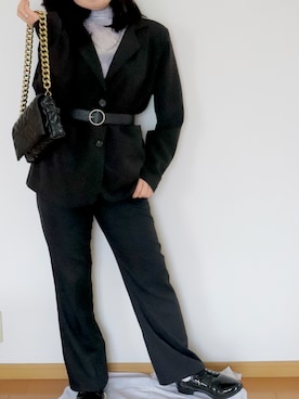 「SONA（ソナ）のアイテム（ジャケット/アウター）」を使った、ﾓﾘﾁｱｷさん（レディース・152cm）の春コーディネート