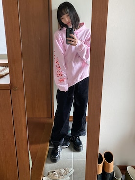 「RNA」｜「アイテム（ブーツ）」を使った、ₐₙさん（レディース・160cm）の冬コーディネート