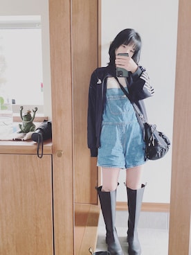 「RNA」｜「アイテム（ブーツ）」を使った、ₐₙさん（レディース・160cm）の夏コーディネート
