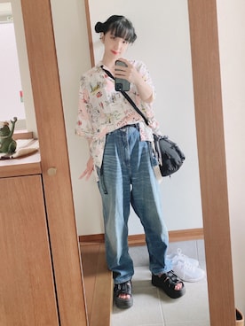 ₐₙさん（レディース・160cm）の夏コーディネート