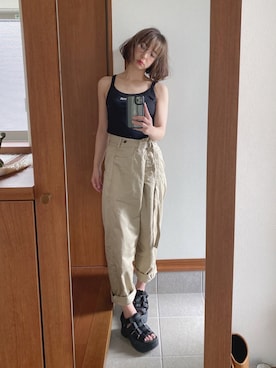 ₐₙさん（レディース・160cm）の春コーディネート