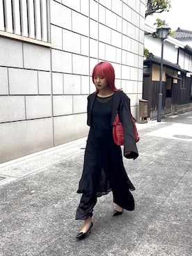 「LVEU.（ラブユ.）のアイテム」を使った、ukiさん（レディース・160cm）の春コーディネート