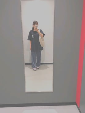 「Katie（ケイティ）のアイテム（バッグ）」を使った、erikaさん（レディース・157cm）の夏コーディネート