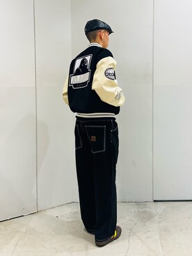「アイテム（ブルゾン）」を使った、中山 麗士さん（メンズ・178cm・20代）の秋コーディネート