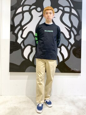 中山 麗士さん(メンズ・178cm)の春コーディネート