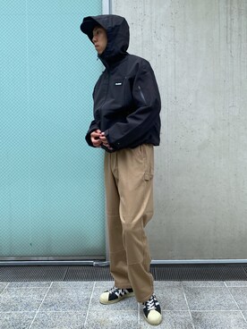 「アイテム（ブルゾン）」を使った、中山 麗士さん（メンズ・178cm・20代）の秋コーディネート