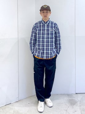 中山 麗士さん（メンズ・178cm）の春コーディネート