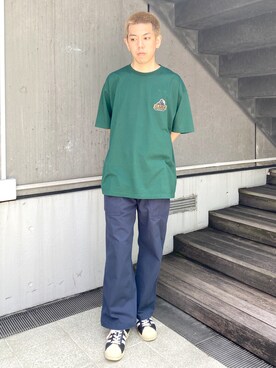 中山 麗士さん（メンズ・178cm）の夏コーディネート