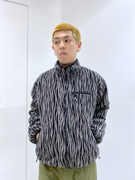 「アイテム（ブルゾン）」を使った、中山 麗士さん（メンズ・178cm・20代）の冬コーディネート