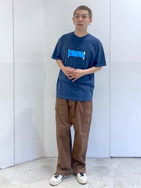 中山 麗士さん（メンズ・178cm）の夏コーディネート