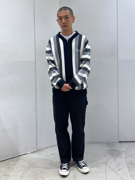 中山 麗士さん（メンズ・178cm）の秋コーディネート