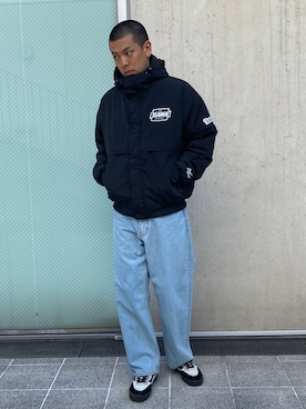 「アイテム（ブルゾン）」を使った、中山 麗士さん（メンズ・178cm・20代）の秋コーディネート
