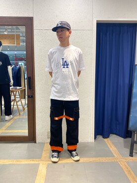 中山 麗士さん（メンズ・178cm）の夏コーディネート