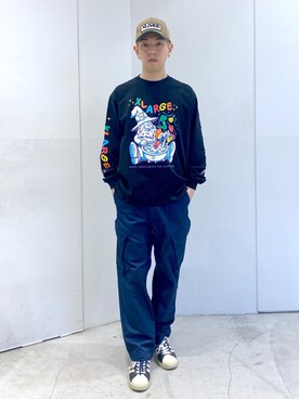 中山 麗士さん（メンズ・178cm）の春コーディネート