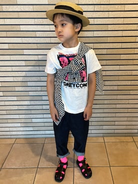 ＊SK.HRR＊さん（キッズ・120cm）の夏コーディネート