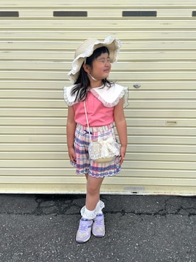 ＊SK.HRR＊さん（キッズ・110cm）の夏コーディネート