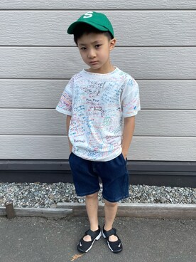 ＊SK.HRR＊さん（キッズ・120cm）の夏コーディネート