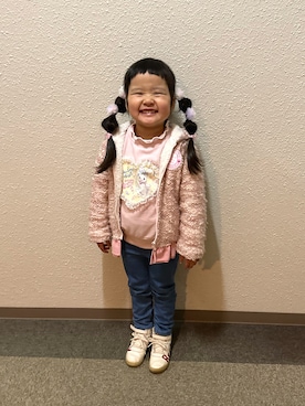 ＊SK.HRR＊さん（キッズ・100cm）の冬コーディネート