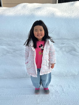 ＊SK.HRR＊さん（キッズ・100cm）の冬コーディネート