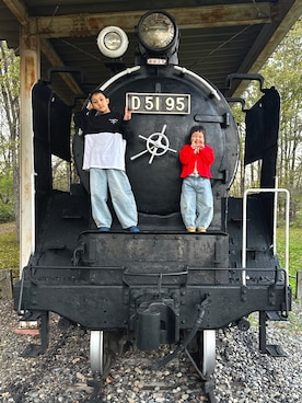 「アイテム（パンツ）」を使った、＊SK.HRR＊さん（キッズ・100cm）の秋コーディネート