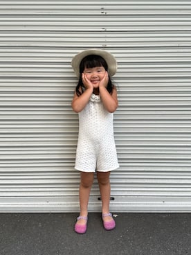 「BREEZE（ブリーズ）のアイテム」を使った、＊SK.HRR＊さん（キッズ・100cm）の夏コーディネート