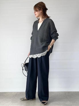 「Emma Taylor（エマテイラー）のアイテム」を使った、STYLEDOORさん（レディース・158cm）の冬コーディネート