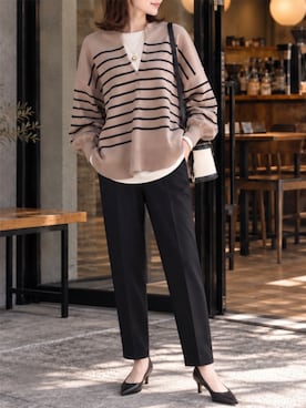 「Emma Taylor（エマテイラー）のアイテム」を使った、STYLEDOORさん（レディース・160cm）の秋コーディネート