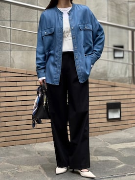 STYLEDOORさん（レディース・158cm）の冬コーディネート