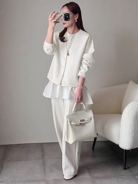 「Emma Taylor（エマテイラー）のアイテム」を使った、STYLEDOORさん（レディース・157cm）の冬コーディネート