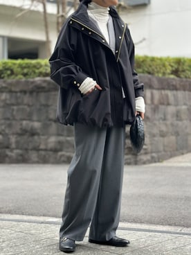 STYLEDOORさん（レディース・165cm）の冬コーディネート